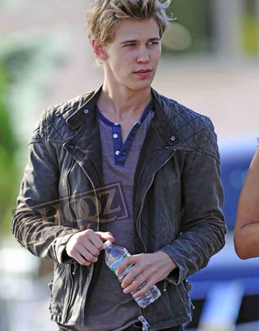 The Carrie Diaries Austin Butler Leather Jacket The Carrie Diaries Austin Butler Leather Jacket